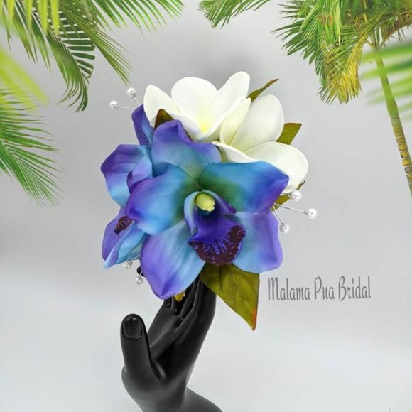 Tropical Wedding Headpiece - Picture 5 of 7